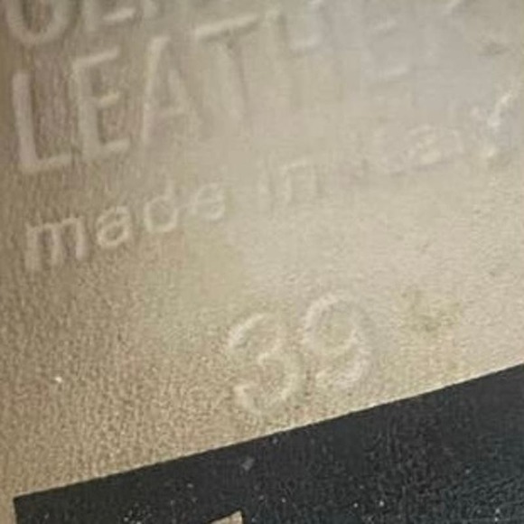 Golden Goose Dyed Blue Glitter Heel Sneakers Sz 39 (8.5) - Picture 8 of 8